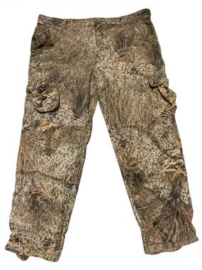 Men's Old Tom Mossy Oak Brush Pattern Turkey Hunting Pants 2XL